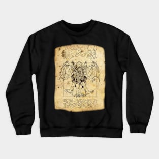 Vitruvian Cthulhu Crewneck Sweatshirt